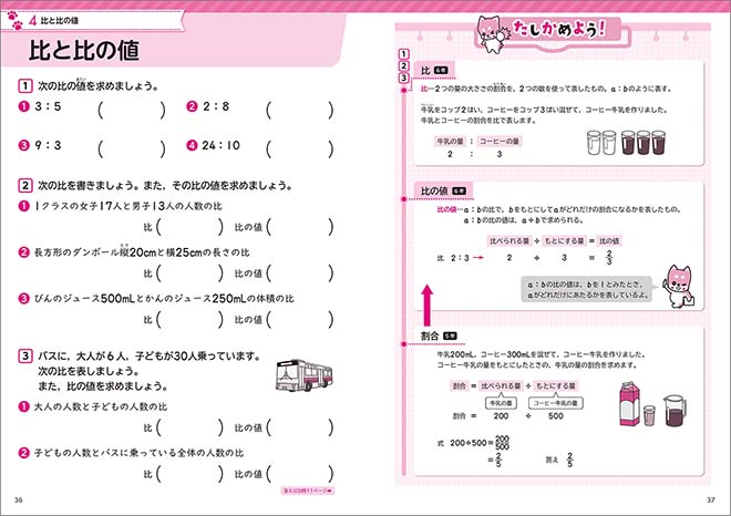 つみあげ算数 小学6年 内容