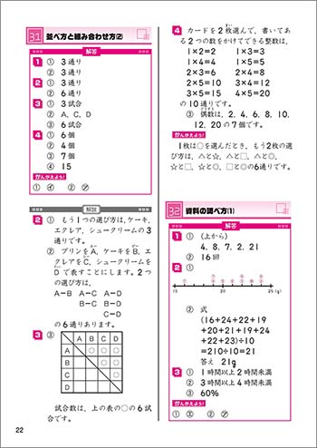 チャ太郎ドリル　小6　算数とプログラミング 別冊解答