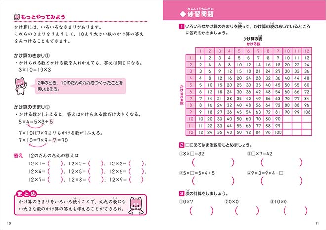 マンガでスッキリ！　わからないがなくなる算数　小3　内容を見る2