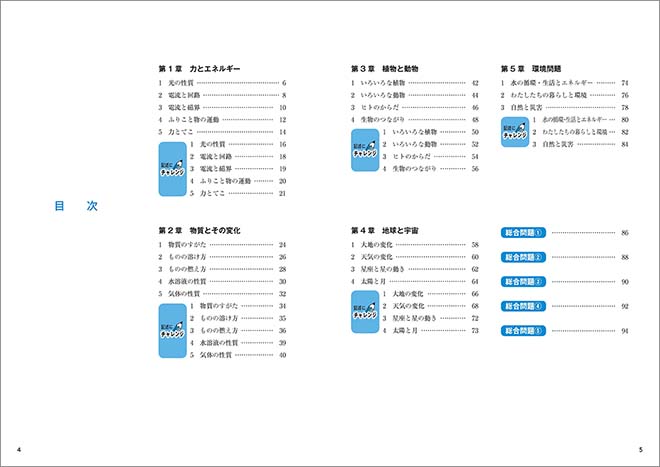 中学入試　論理的に考える　記述問題PRO　理科 目次