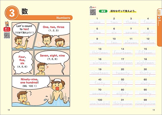 小学英語の復習&中学英語のさきどりノート 内容1