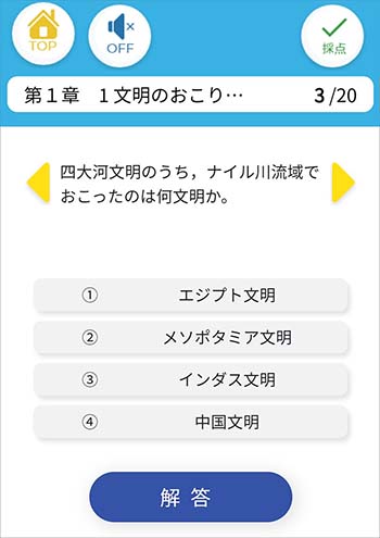 チャート式シリーズ　中学歴史 デジタルコンテンツ