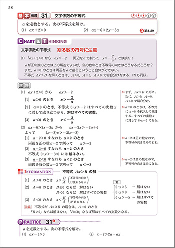 新課程　チャート式　解法と演習　数学I＋A 例題2