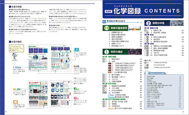 フォトサイエンス化学図録 目次1