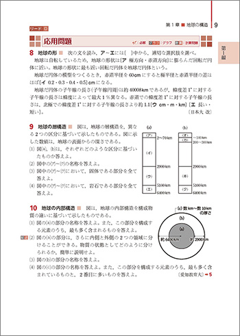 新課程　リードα地学基礎 内容 リードD