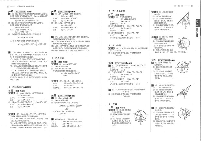 新課程　新高校の数学I 対応　教科書学習ノート　数学I 内容2