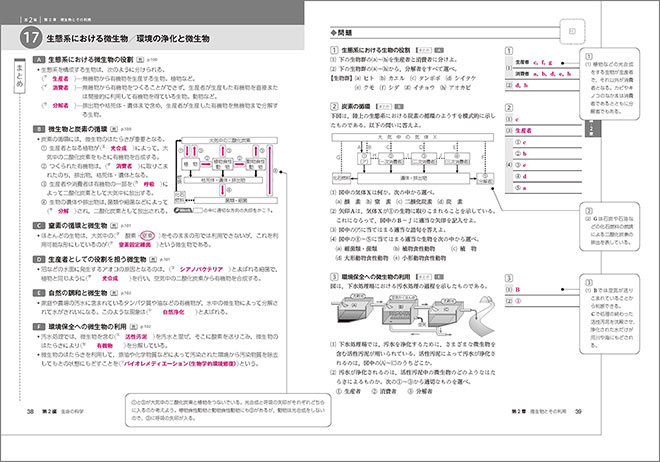 新課程 科学と人間生活 準拠 サポートノート 内容4