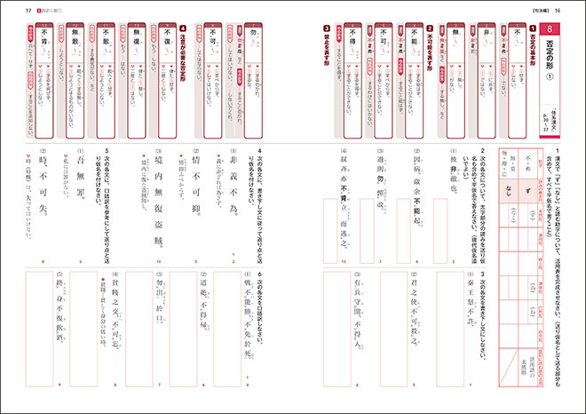 改訂版　体系漢文準拠ノート 内容
