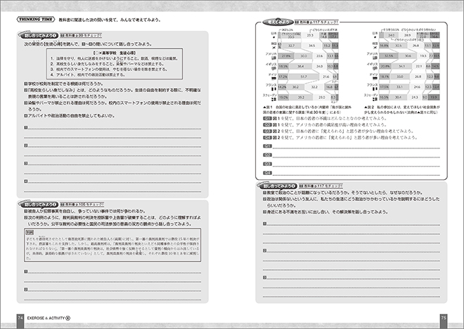 教科書準拠版　新版 公共 整理ノート 内容3