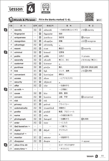 改訂版　大学入試長文シリーズ　Front Runner ①  内容2
