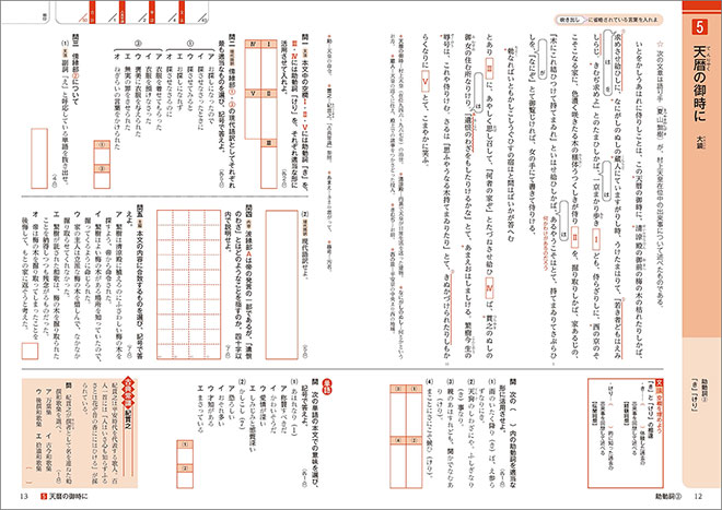 新訂版　正しく読み・解くための　力をつける古典　ステップ2 内容2