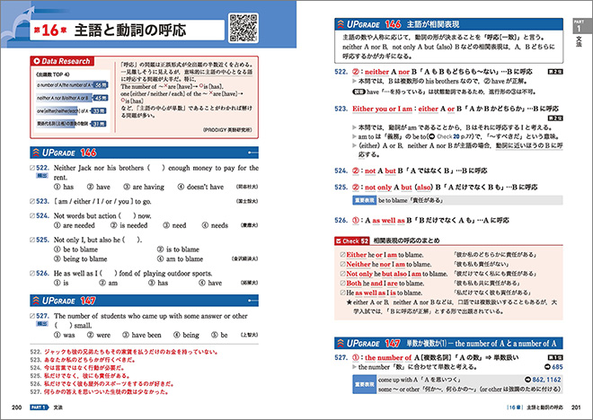 四訂版 [データ分析] 大学入試 アップグレード UPGRADE 英文法・語法問題 内容2