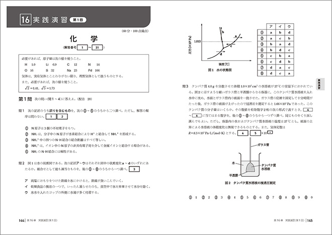 新課程　大学入学共通テスト対策　チェック＆演習　化学 内容4