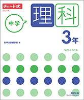 チャート式シリーズ　中学理科　3年