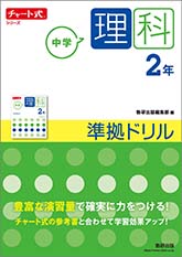 チャート式シリーズ　中学理科　2年　準拠ドリル