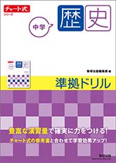 チャート式シリーズ　中学歴史　準拠ドリル