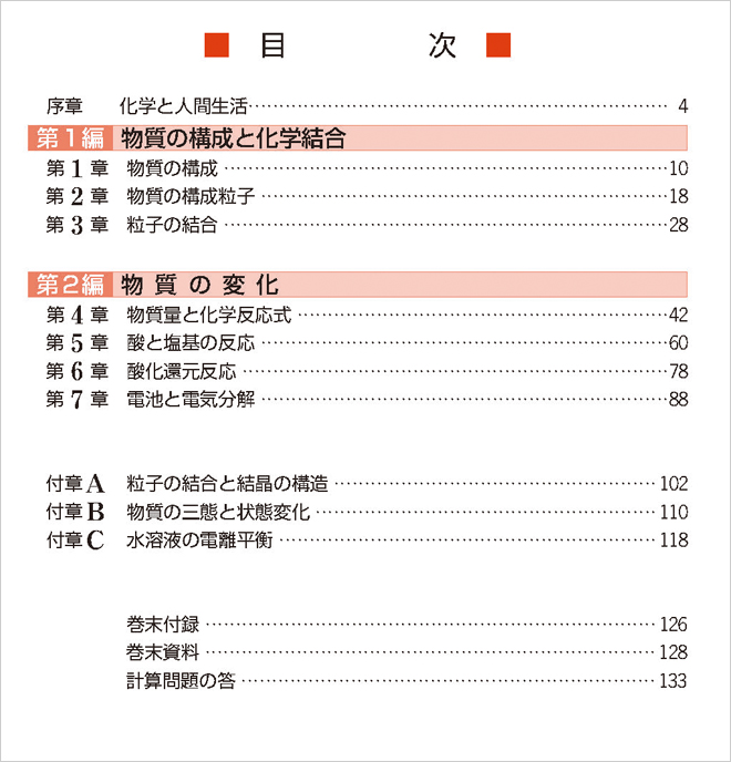 四訂版 リードα化学基礎｜チャート式の数研出版