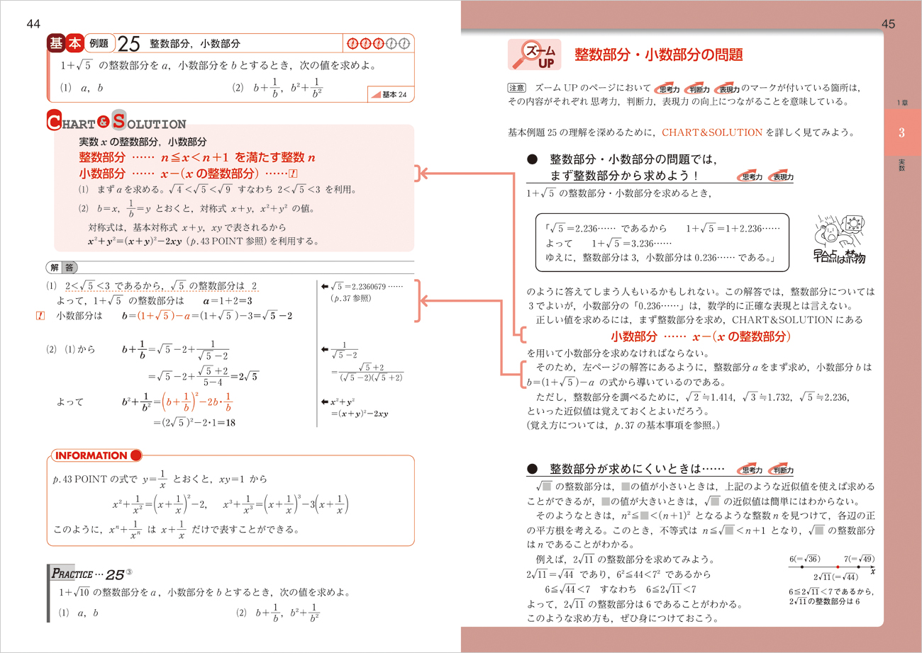 改訂版 チャート式 解法と演習 数学I+A｜チャート式の数研出版