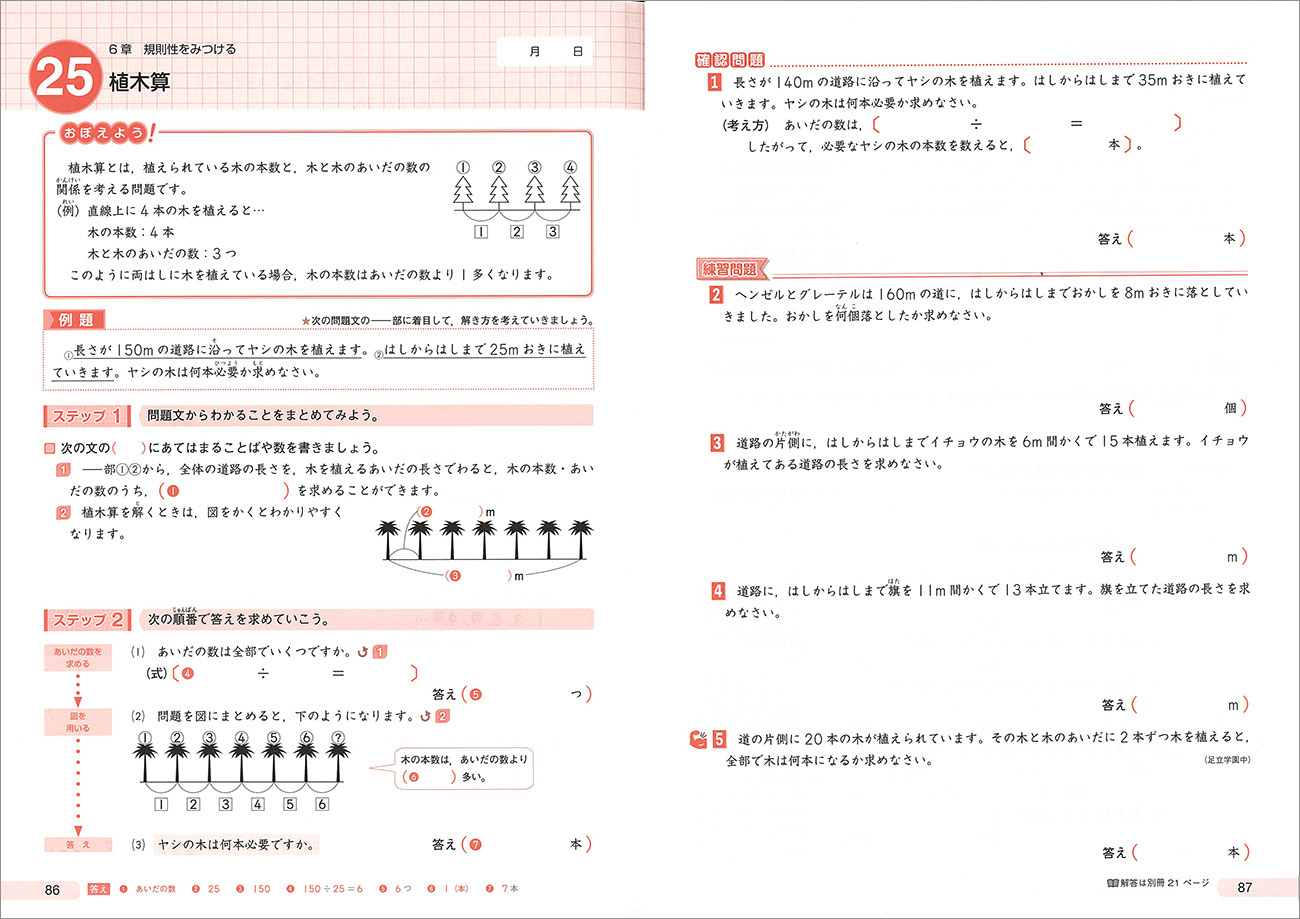 中学入試 算数文章題に強くなる 基本 チャート式の数研出版