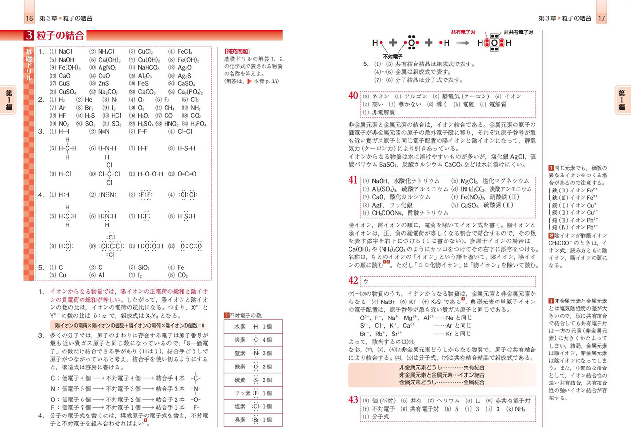 五訂版 リードα化学基礎｜チャート式の数研出版