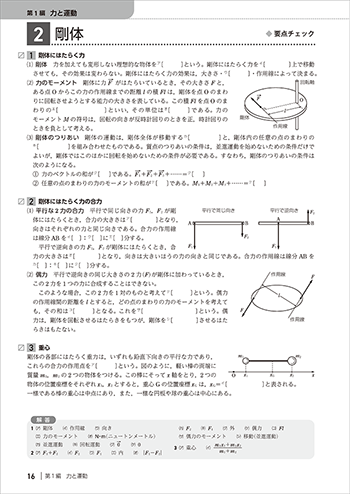 改訂版　大学入学共通テスト対策　チェック＆演習　物理　内容を見る（要点チェック）