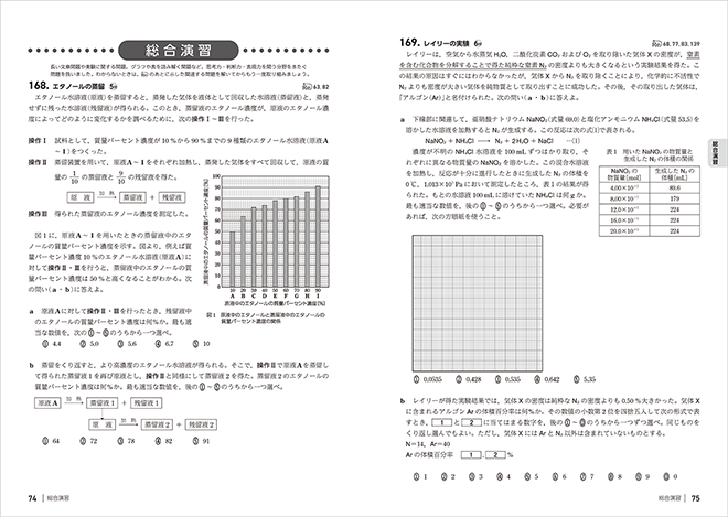 2026　大学入学共通テスト対策　チェック＆演習　化学基礎　内容を見る（総合演習）