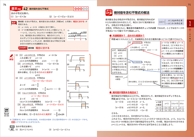 改訂版　チャート式　基礎からの数学I+A 内容3