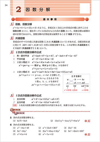 改訂版　チャート式　解法と演習数学I+A 内容1