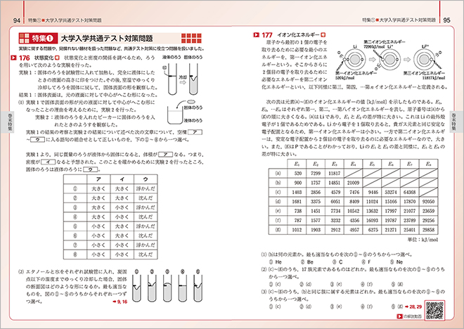 三訂版　リードα化学基礎 巻末特集