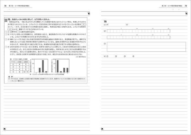 三訂版　リードα生物基礎 完成ノート リードD