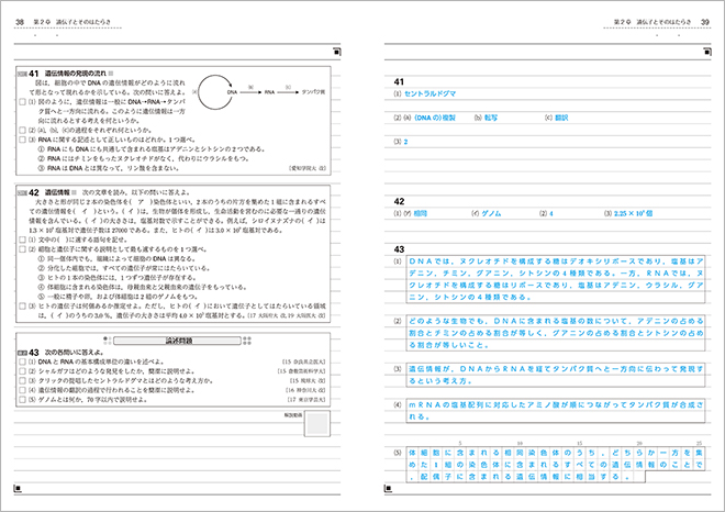 三訂版　リードα生物基礎 完成ノート 解答入りデータ