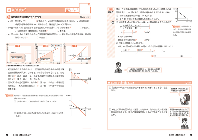 改訂版 新編 物理基礎 準拠 整理ノート　ー　内容を見る　本冊