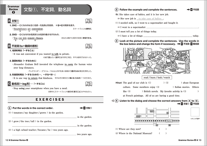 BIG DIPPER English Communication Ⅰ ワークブック 内容2