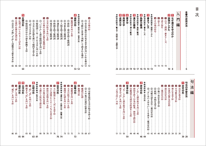 四訂版 体系漢文 目次1