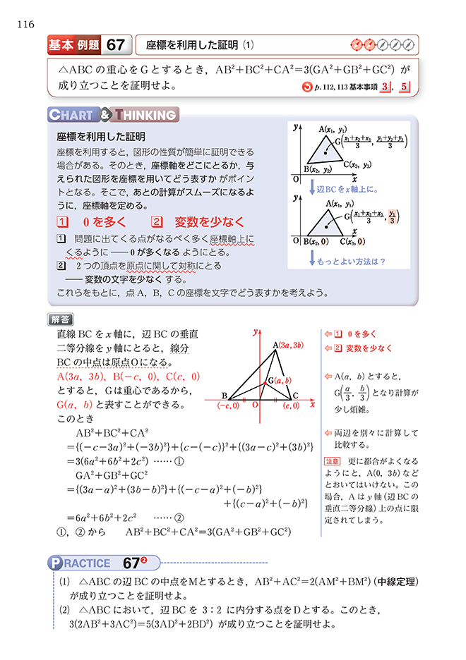 改訂版 チャート式 解法と演習数学II+B 内容3